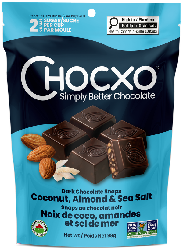 Coconut, Almond & Sea Salt Snaps