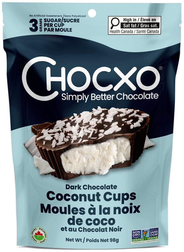 Dark Chocolate Coconut Cups