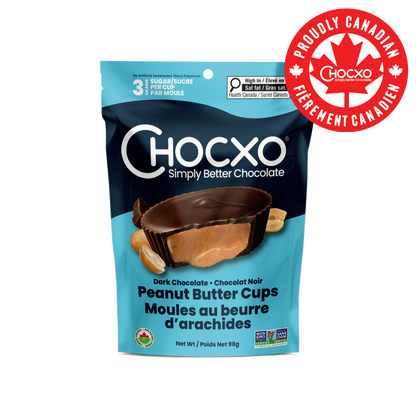 Dark Chocolate Peanut Butter Cups - front of bag