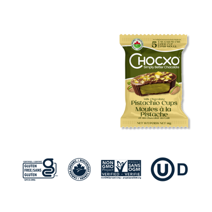 Milk Chocolate Dubai Style Pistachio Cups