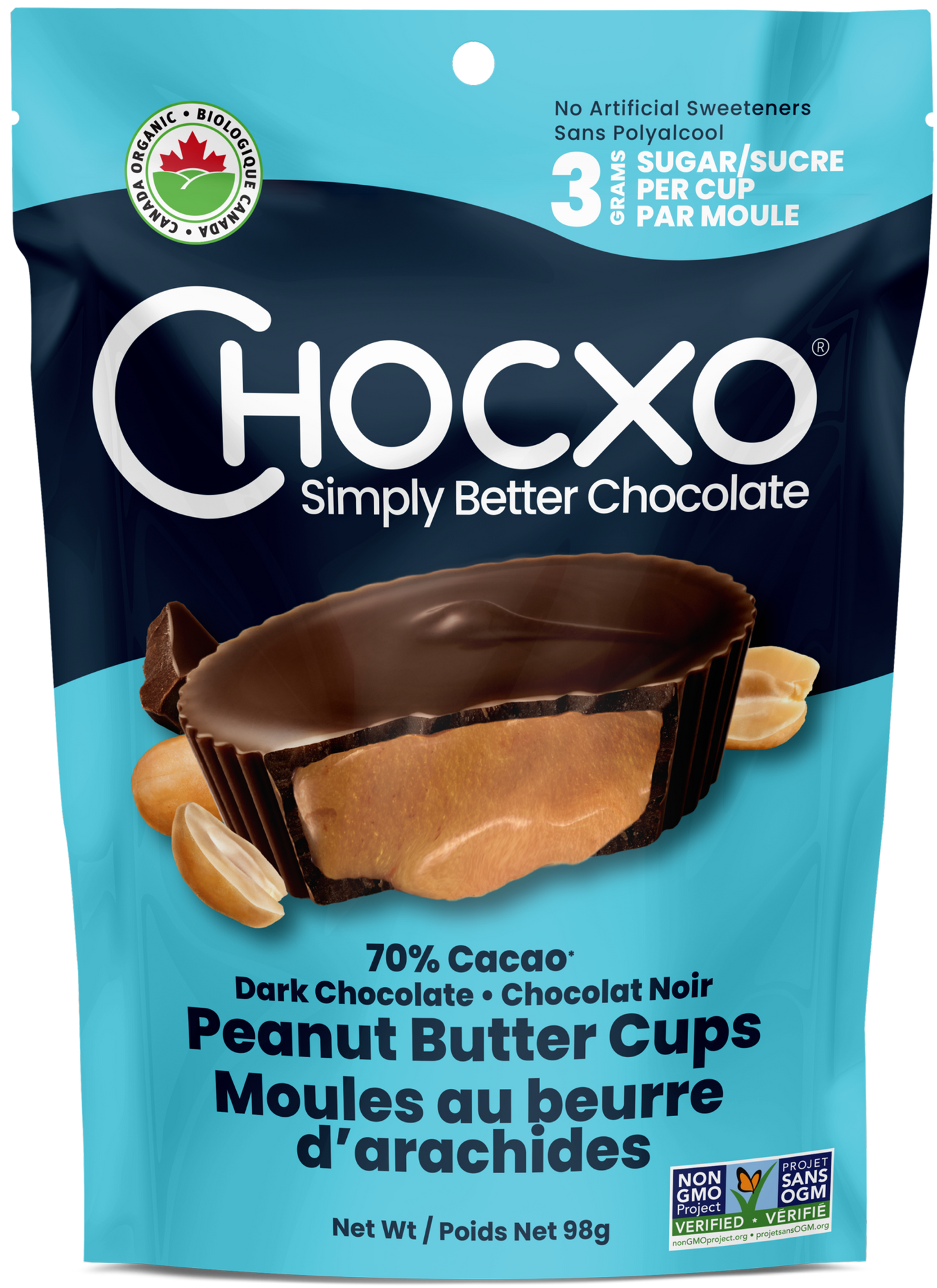 Dark Chocolate Peanut Butter Cups