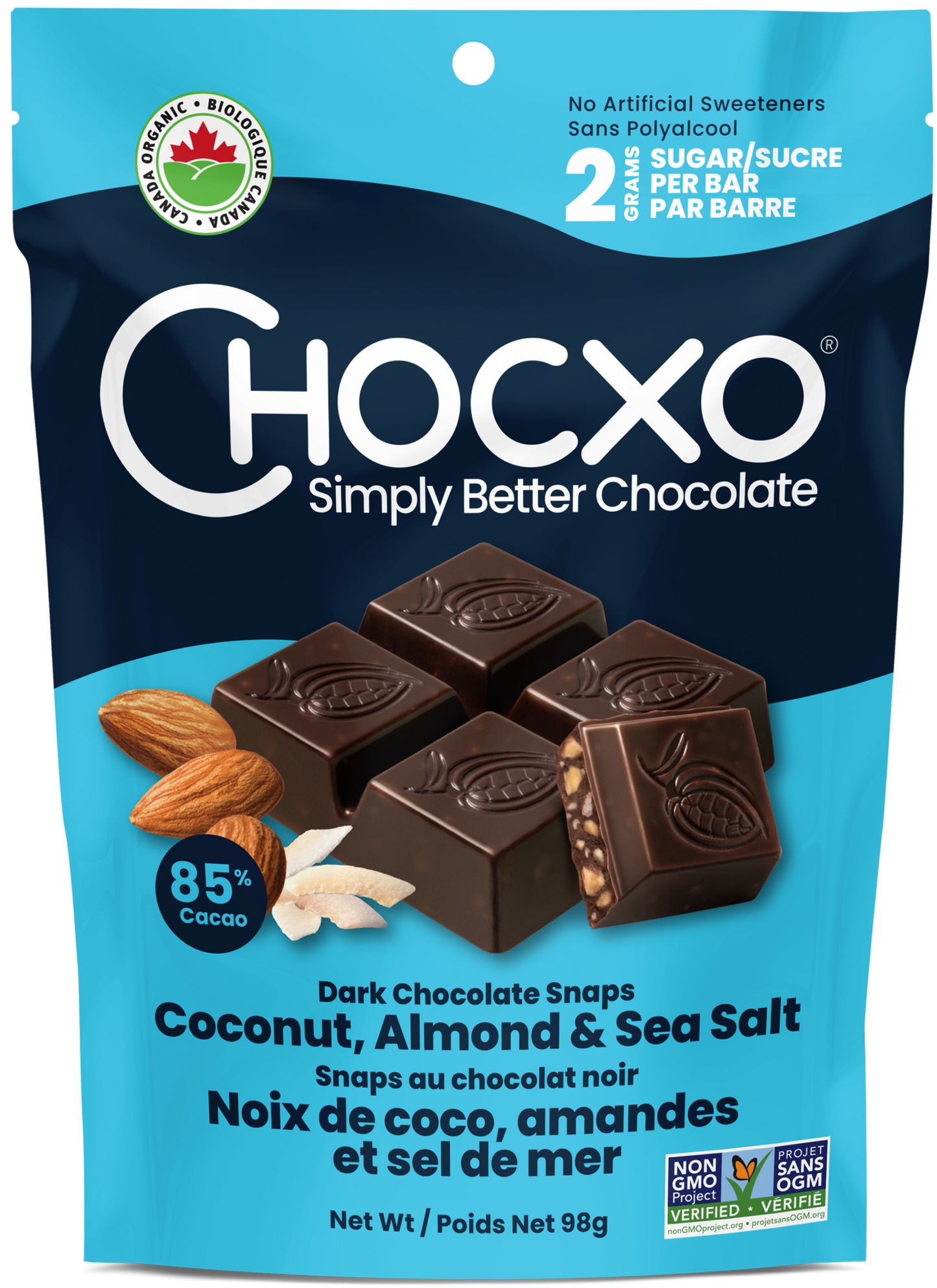 Coconut, Almond & Sea Salt Snaps